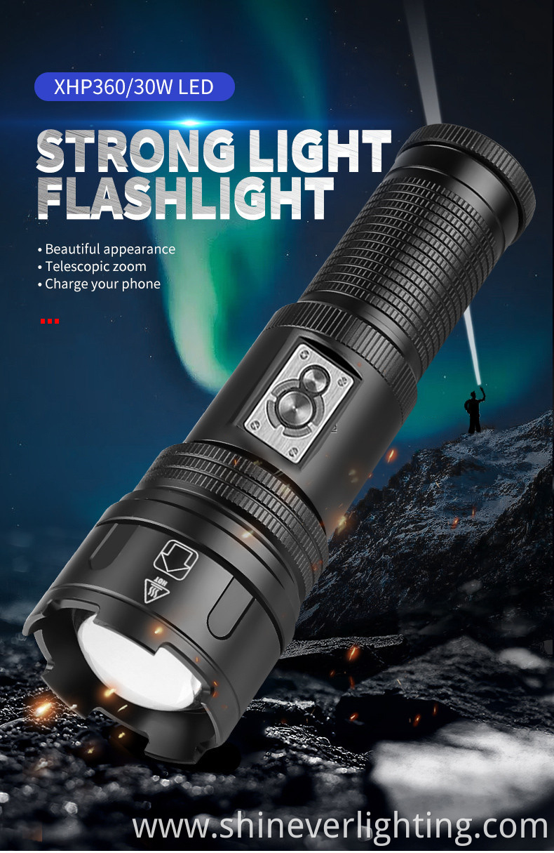  Dynamo Torch Flashlight